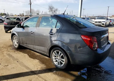 2012 Chevrolet Sonic Lt z USA, uszkodzony, nr VIN 1G1JC5SH3C4222663